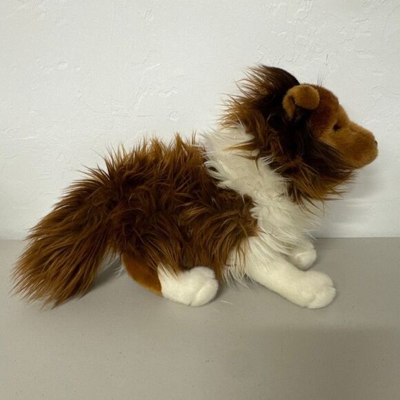 Douglas Plush Collie Dog Toy Cuddle Toy Ages 3 Years Up Soft & Cute - Picture 7 of 12